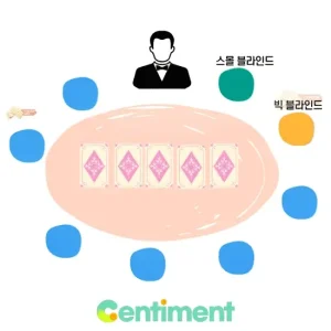 텍사스 홀덤 게임 진행 순서