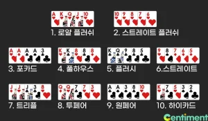 텍사스홀덤 족보