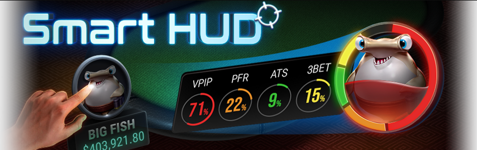 ggpoker의 smart hud 표시 창